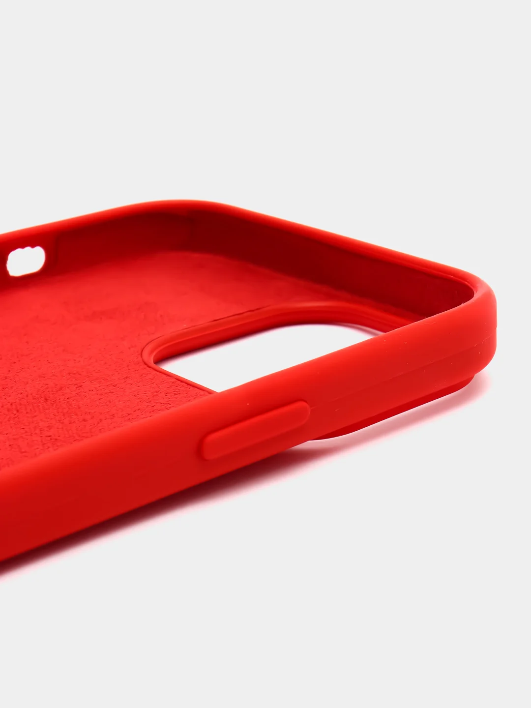 Красный чехол Silicone Case Iphone 13, 13 Mini, 13 Pro, 13 Pro Max (Айфон)