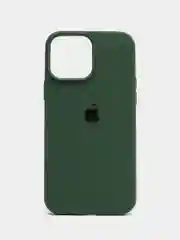 Тёмно-зелёный чехол Silicone Case Iphone 13, 13 Mini, 13 Pro, 13 Pro Max (Айфон)