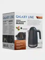 Чайник электрический GALAXY LINE GL 332 2200 Вт, объем 1,7л, скрытый нагревател ГРАФИТОВЫЙ