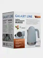 Чайник электрический GALAXY LINE GL 332 2200 Вт, объем 1,7л, скрытый нагревательн НЕБЕСНЫЙ