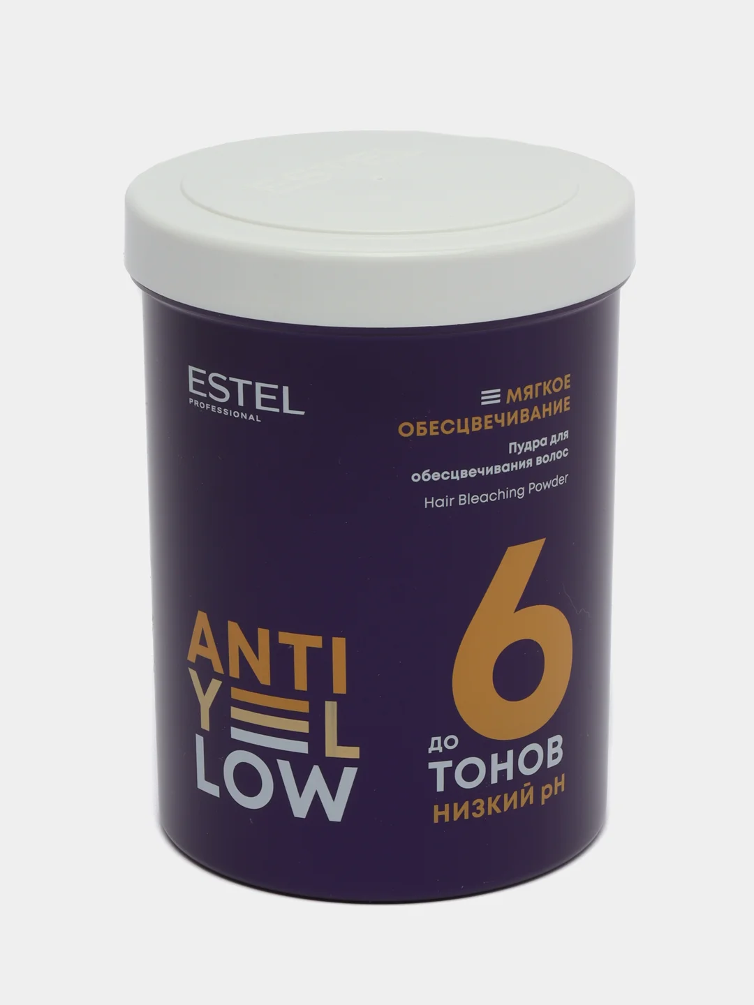 Пудра для обесцвечивания волос, до 6 тонов, ANTI-YELLOW Estel Professional, 500 г