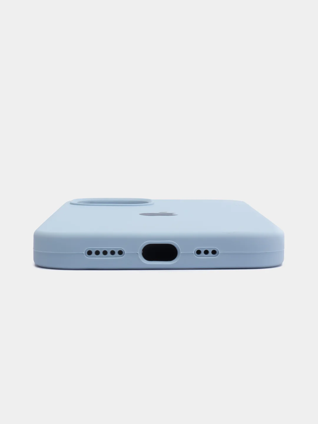 Голубой чехол Silicone Case Iphone 13, 13 Mini, 13 Pro, 13 Pro Max (Айфон)