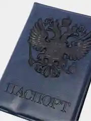 Коричневый обложка на паспорт