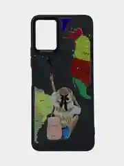 Чехол Tecno Spark 9 Pro / Техно Спарк 9 Про плотный, с рисунком и мягким подкладом