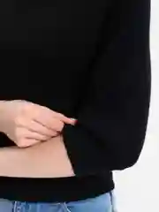 Черный водолазка женская