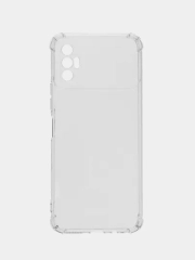 Чехол на Tecno Spark 8P (Текно Спарк 8П) , силиконовый прозрачный