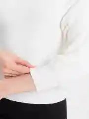 Белый водолазка женская