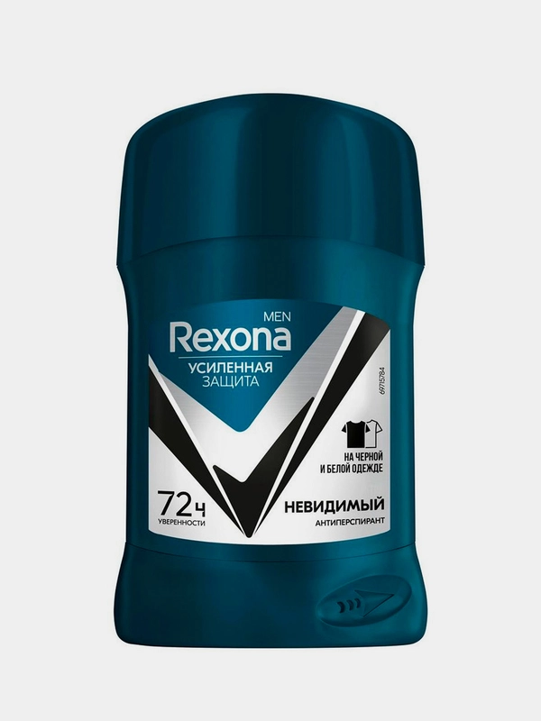 Rexona Антиперспирант-карандаш мужской Невидимый на черном и белом 50 мл