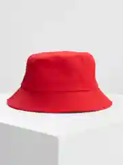 Красный панама хлопковая