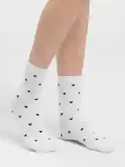 Носки с сердечком