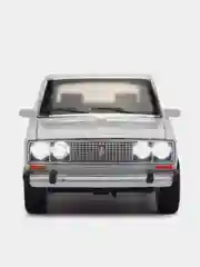 Белый машинка металлическая 1:24 ВАЗ-2106 Жигули 2413B, 21 см., инерционная, звук, свет