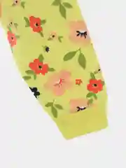 Желтый джемпер с начёсом для новорождённых
