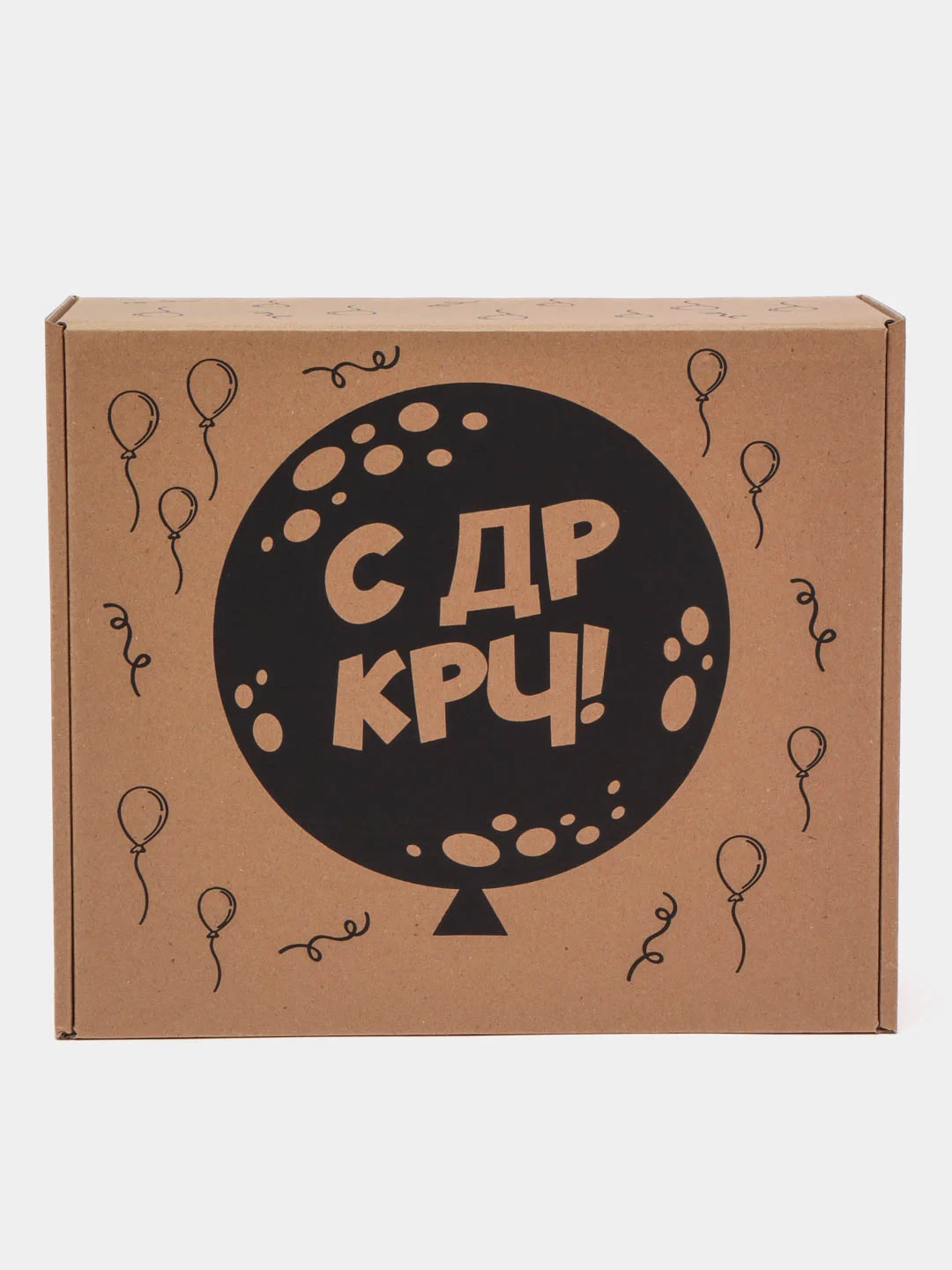 Коричневый подарочная коробка / крафтовая