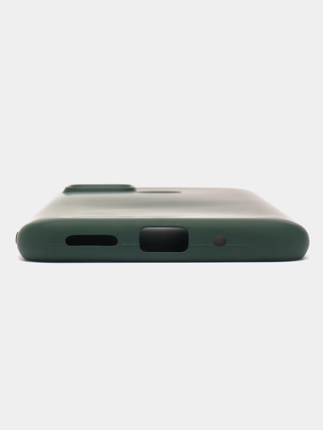 Тёмно-зелёный чехол Xiaomi Redmi 9C, Redmi 9C NFC, Redmi 10A (Редми 9С 9С НФС 10А)прозрачный силиконовый
