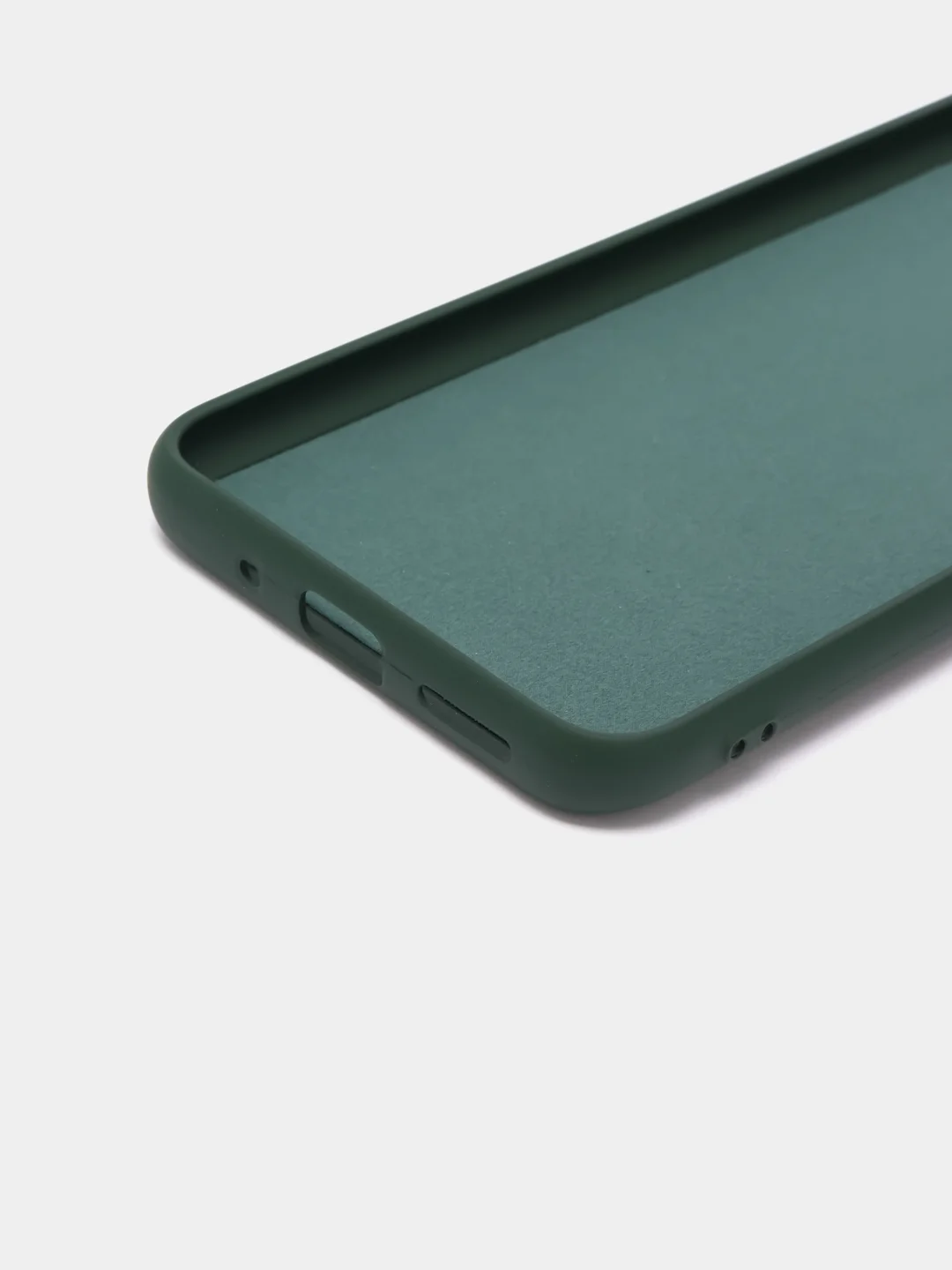 Тёмно-зелёный чехол Xiaomi Redmi 9C, Redmi 9C NFC, Redmi 10A (Редми 9С 9С НФС 10А)прозрачный силиконовый