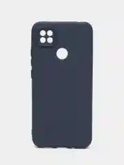 Синий меланж чехол Xiaomi Redmi 9C, Redmi 9C NFC, Redmi 10A (Редми 9С 9С НФС 10А)прозрачный силиконовый