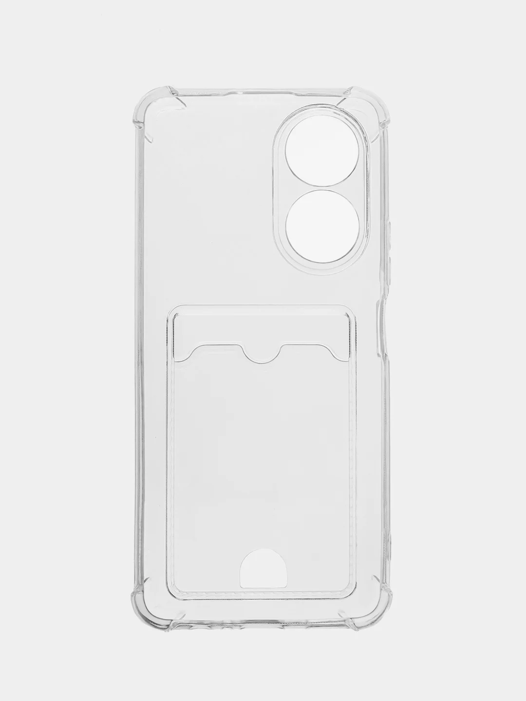 Марсала чехол для Huawei Honor X7 (Хуавей Хонор Х7), прозрачный, с карманом для карты