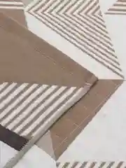 Песочный хаки полотенце банное, пляжное, лицевое, хлопковое стеганное "Кулаки", 69 х 133 и 50 х 89