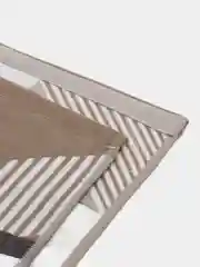 Песочный хаки полотенце банное, пляжное, лицевое, хлопковое стеганное "Кулаки", 69 х 133 и 50 х 89