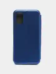Синий чехол-книжка для Samsung Galaxy A 41, экокожа (Самсунг А 41) A41