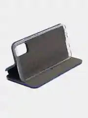 Синий чехол-книжка для Samsung Galaxy A 41, экокожа (Самсунг А 41) A41