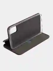 Бордовый чехол-книжка для Samsung Galaxy A 41, экокожа (Самсунг А 41) A41