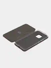 Бордовый чехол-книжка Huawei Mate 20 Pro, Хуавей Mate 20 про, экокожа