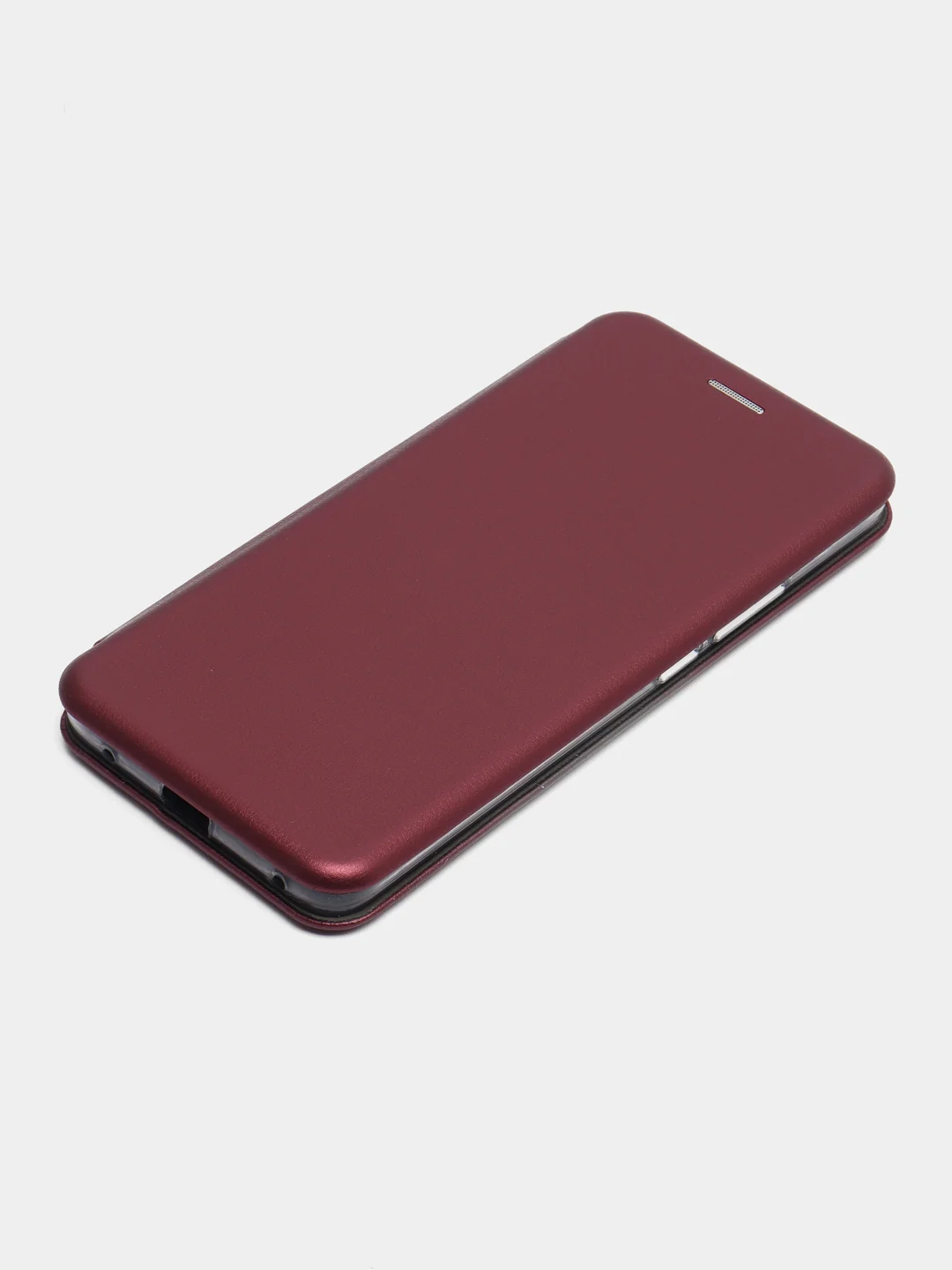 Бордовый чехол-книжка Huawei Mate 20 Pro, Хуавей Mate 20 про, экокожа