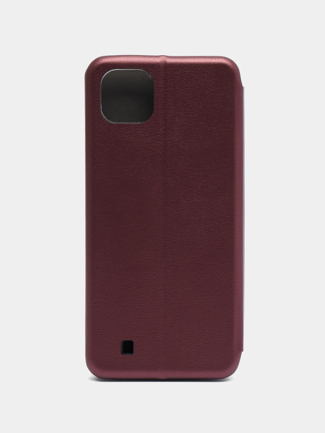 Бордовый чехол книжка для Realme C11, Реалми С11