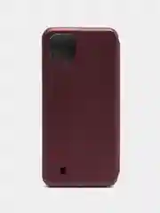 Бордовый чехол книжка для Realme C11, Реалми С11