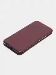 Бордовый чехол книжка для Realme C11, Реалми С11