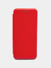 Красный чехол-книжка Huawei Mate 20 Pro, Хуавей Mate 20 про, экокожа