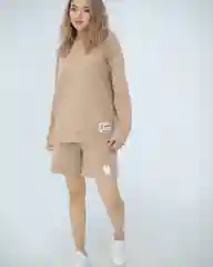 Белый костюм летний женский, толстовка и шорты