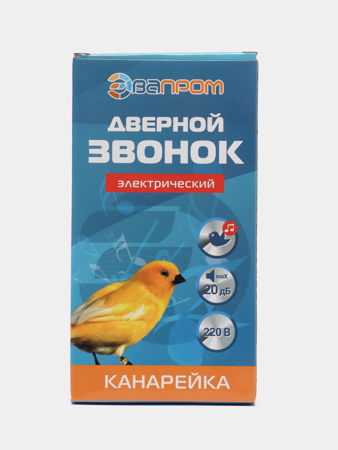 Звонок проводной электрический Канарейка, 220 В