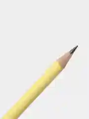 Лимонный простой карандаш чернографитный "Pastel Premium"