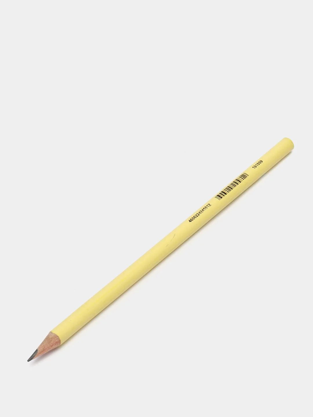 Лимонный простой карандаш чернографитный "Pastel Premium"