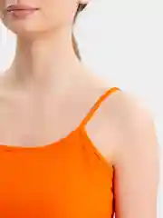 Оранжевый комплект бесшовного белья, женский, шорты и топ