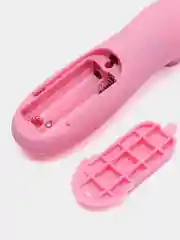 Фиолетовый вибратор вакуумный женский для клитора