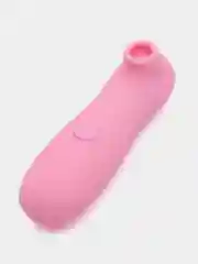 Фиолетовый вибратор вакуумный женский для клитора