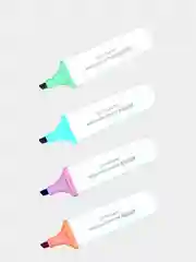 Прозрачный текстовыделитель пастельный