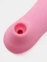 Фиолетовый вибратор вакуумный женский для клитора