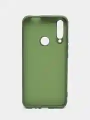 Зелёный хаки чехол Huawei P Smart Z / Honor 9X / 9X Premium, Хонор 9Х, силиконовый с закрытым низом
