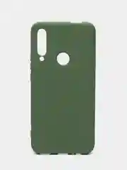 Зелёный хаки чехол Huawei P Smart Z / Honor 9X / 9X Premium, Хонор 9Х, силиконовый с закрытым низом