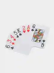 Синий карты игральные пластиковые, для покера, 54 штуки