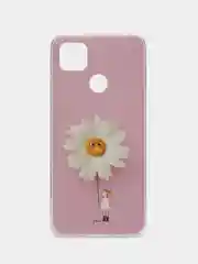 Пастельно-коралловый чехол Xiaomi Redmi 10A, Redmi 9C, Сяоми Редми 10А, Редми 9С с рисунком