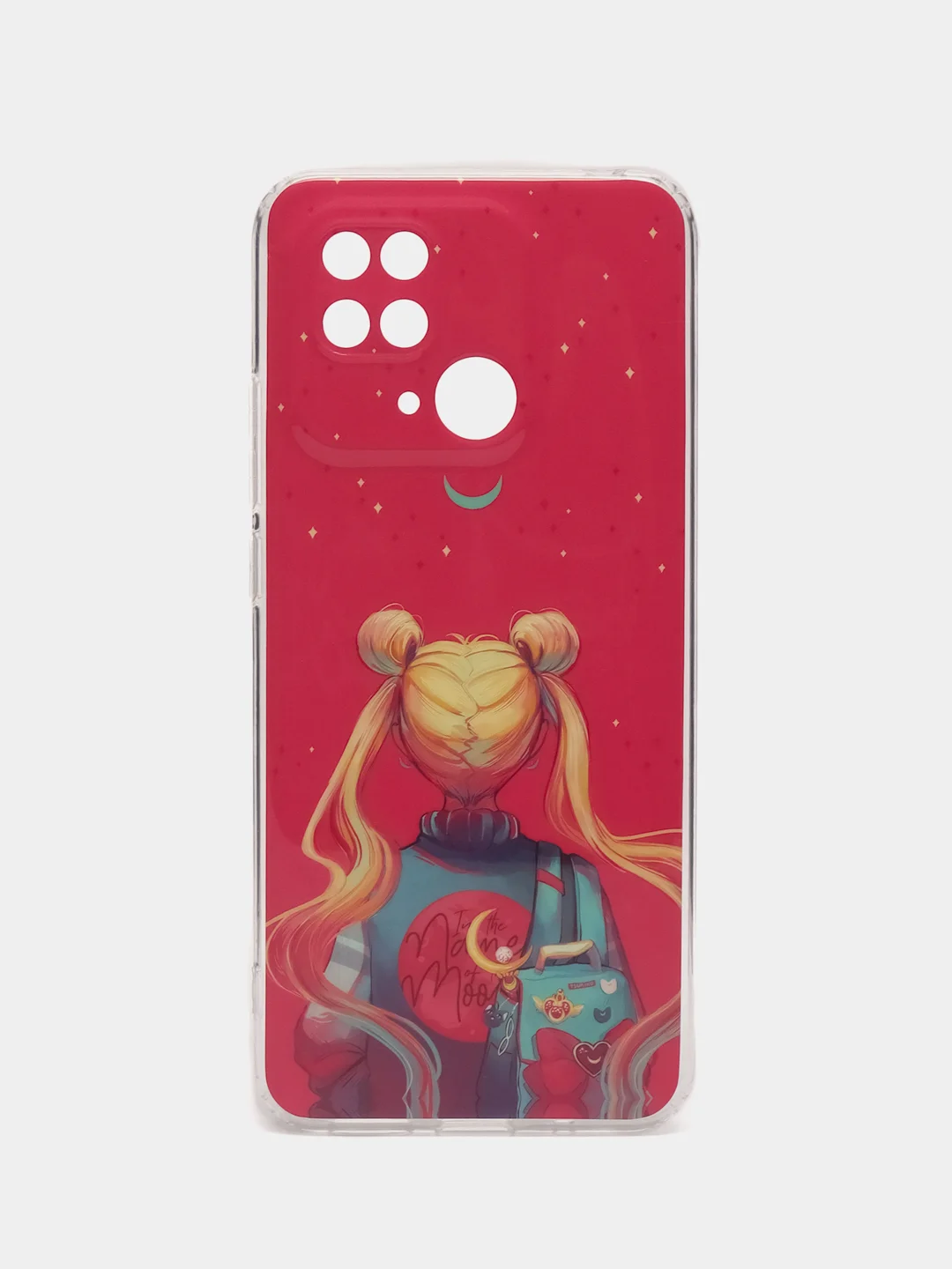 Фуксия чехол для Xiaomi Redmi 10C, Poco C40 / Сяоми Редми 10С, Поко С40, силиконовый, с рисунком