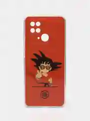 Оранжевый чехол Xiaomi Redmi 10A, Redmi 9C, Сяоми Редми 10А, Редми 9С с рисунком