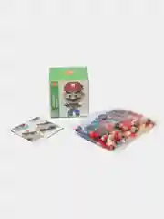Алый конструктор пиксельный, 3D конструктор, развивающая игрушка