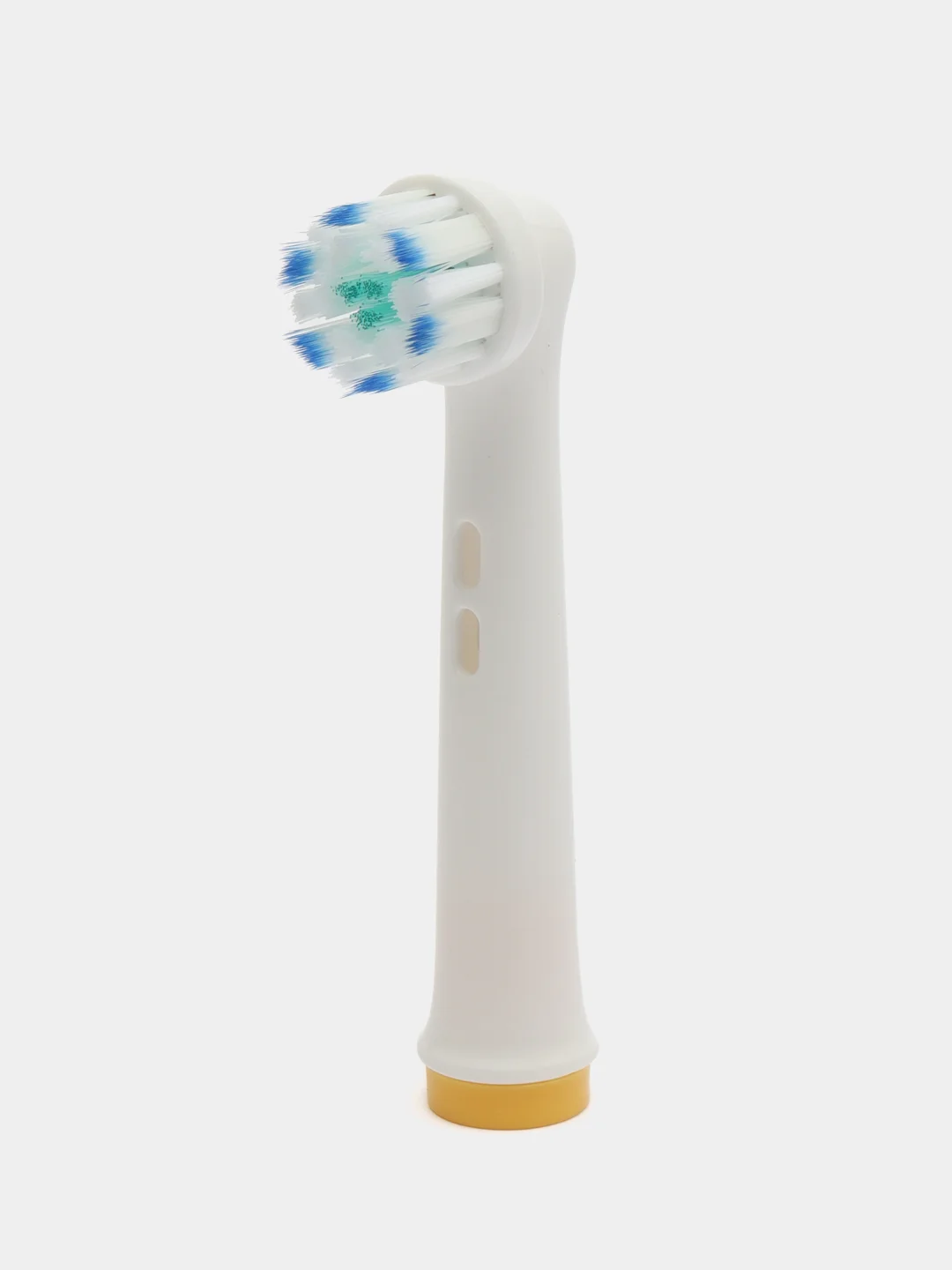 Зеленый сменные насадки для электрических зубных щеток Oral-B Braun, упаковка из четырех штук