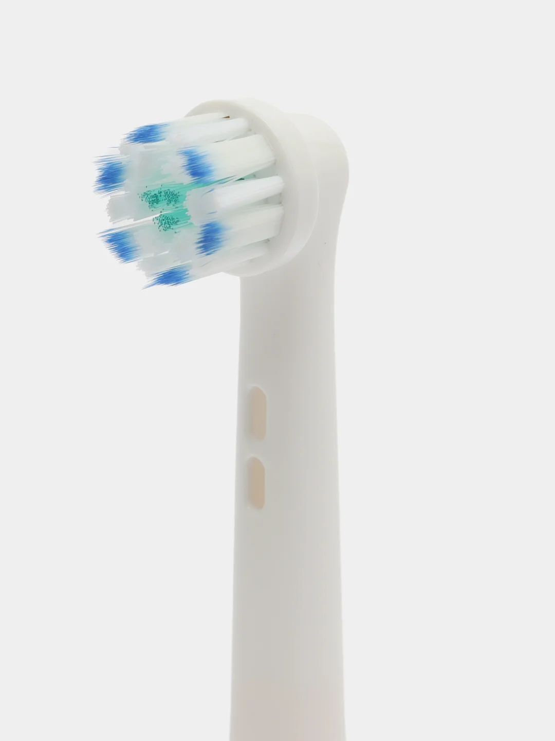 Зеленый сменные насадки для электрических зубных щеток Oral-B Braun, упаковка из четырех штук